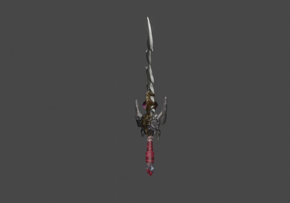 Zeloeman Sword A 42 Low-poly 3D model_15