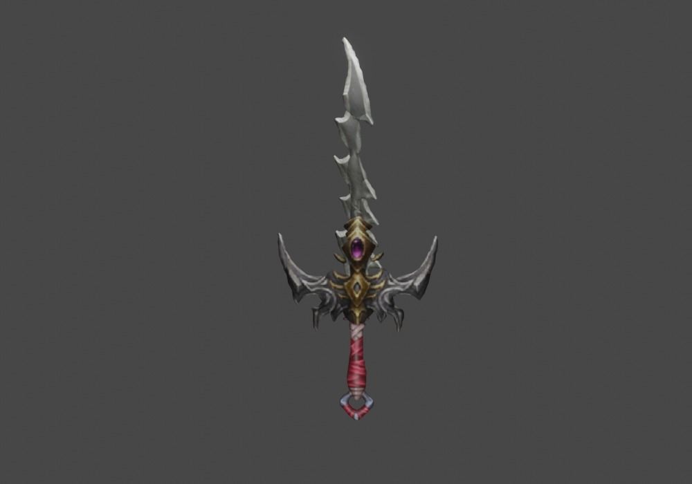 Zeloeman Sword A 42 Low-poly 3D model_23