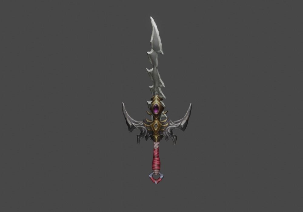 Zeloeman Sword A 42 Low-poly 3D model_22