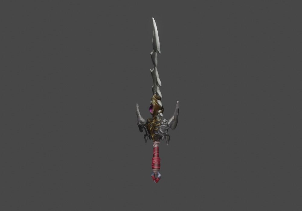 Zeloeman Sword A 42 Low-poly 3D model_16