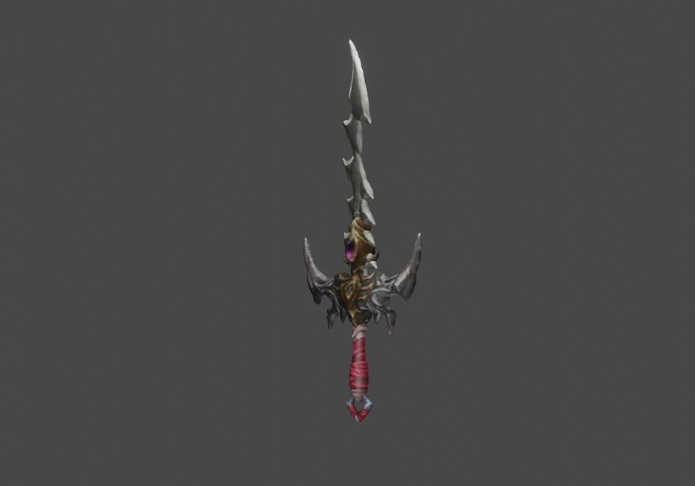 Zeloeman Sword A 42 Low-poly 3D model_17