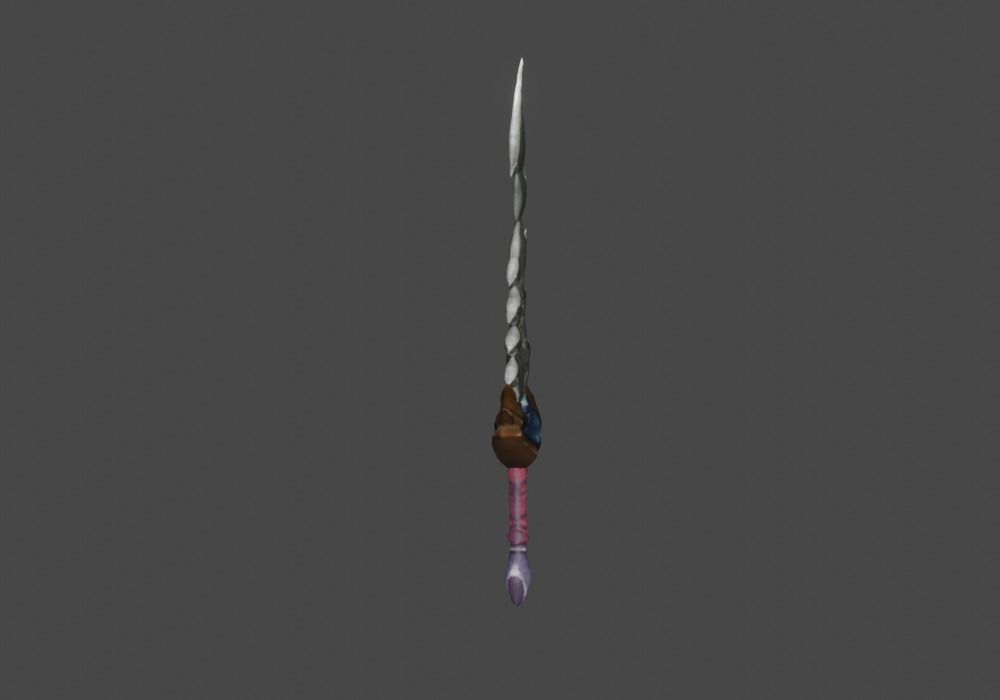 Zeloeman Sword A 40 Low-poly 3D model_11