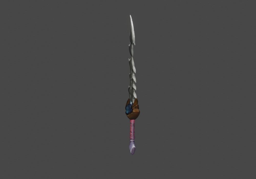 Zeloeman Sword A 40 Low-poly 3D model_15