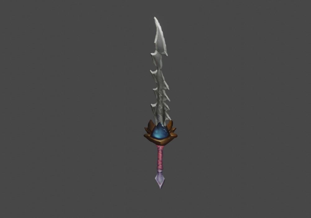 Zeloeman Sword A 40 Low-poly 3D model_23