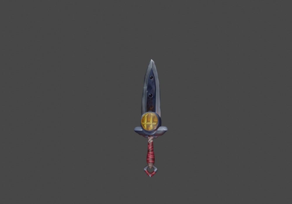 Zeloeman Sword A 37 Low-poly 3D model_20
