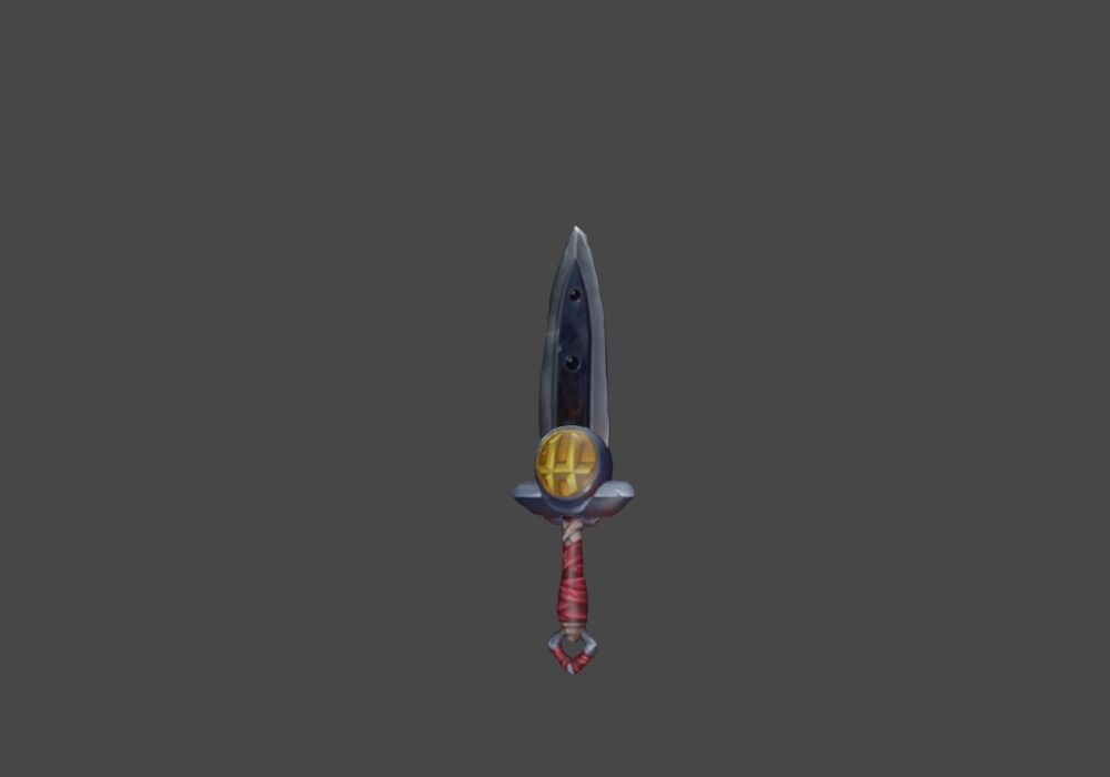 Zeloeman Sword A 37 Low-poly 3D model_19
