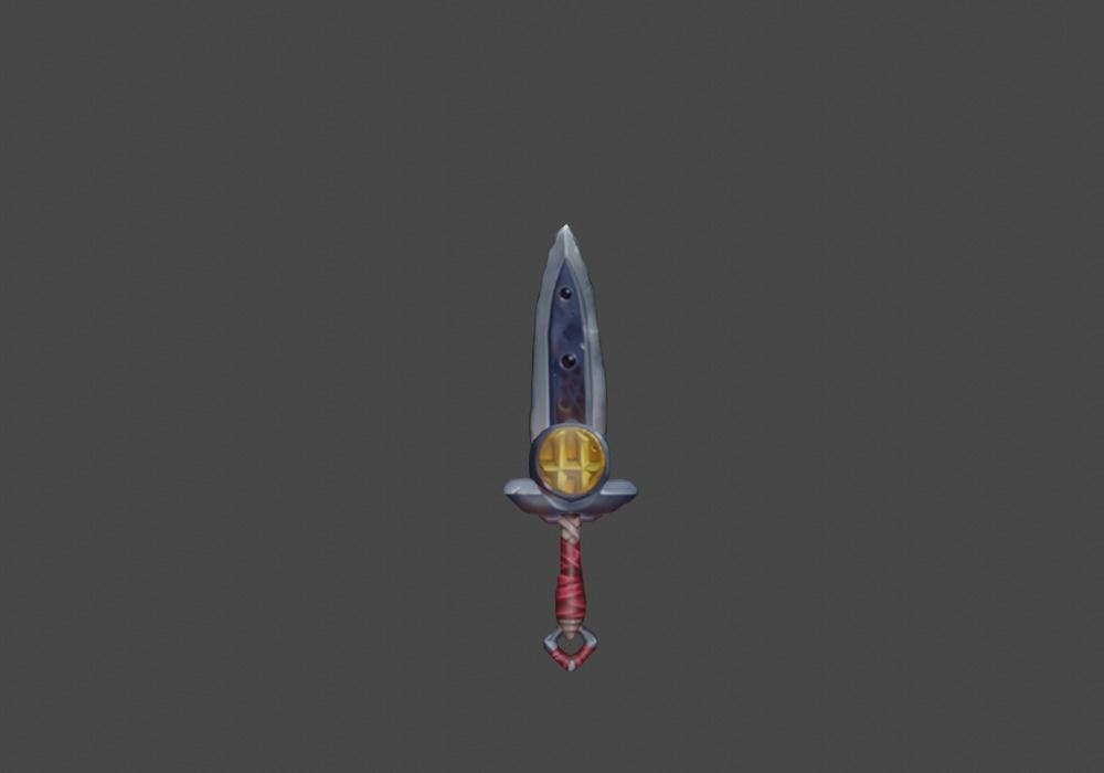 Zeloeman Sword A 37 Low-poly 3D model_3