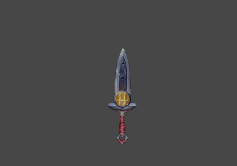 Zeloeman Sword A 37 Low-poly 3D model_24