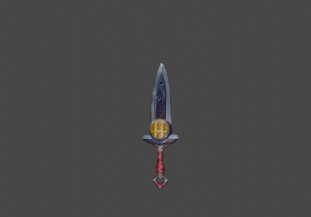 Zeloeman Sword A 37 Low-poly 3D model_21