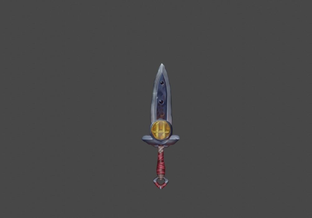 Zeloeman Sword A 37 Low-poly 3D model_23