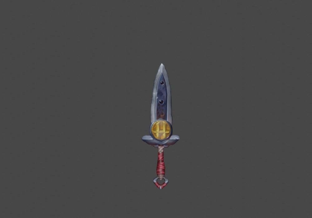 Zeloeman Sword A 37 Low-poly 3D model_25