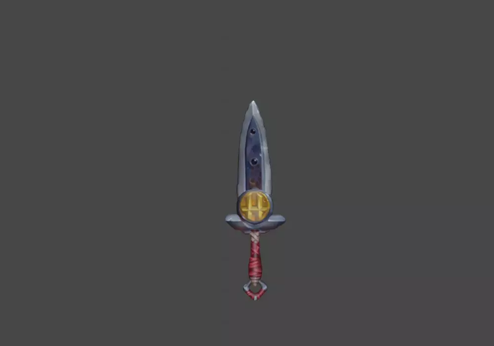 Zeloeman Sword A 37 Low-poly 3D model_0