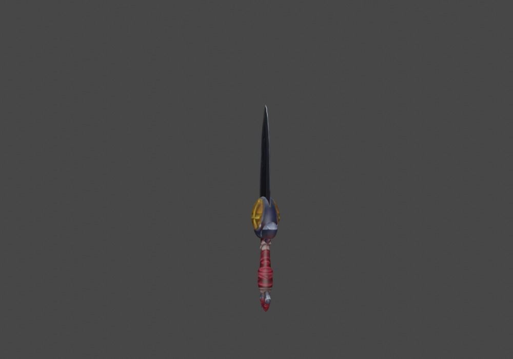 Zeloeman Sword A 37 Low-poly 3D model_14