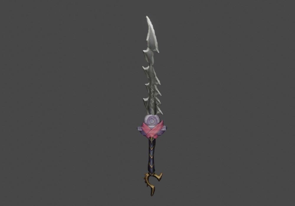 Zeloeman Sword A 36 Low-poly 3D model_23