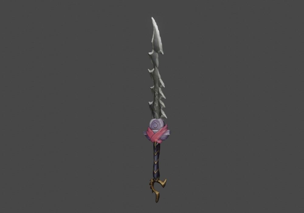 Zeloeman Sword A 36 Low-poly 3D model_19