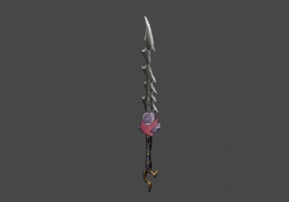 Zeloeman Sword A 36 Low-poly 3D model_18