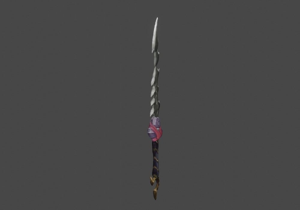 Zeloeman Sword A 36 Low-poly 3D model_10