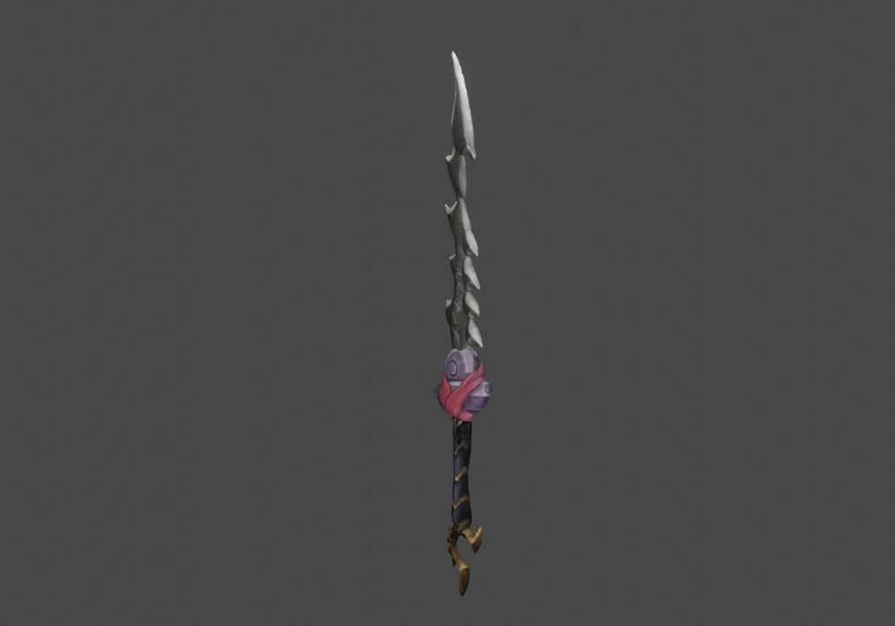Zeloeman Sword A 36 Low-poly 3D model_16