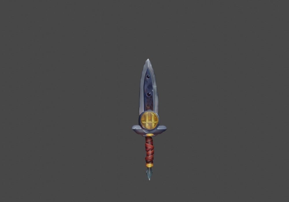 Zeloeman Sword A 32 Low-poly 3D model_3