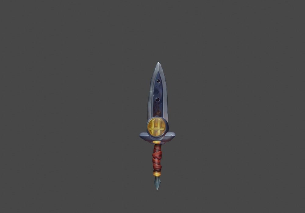 Zeloeman Sword A 32 Low-poly 3D model_21