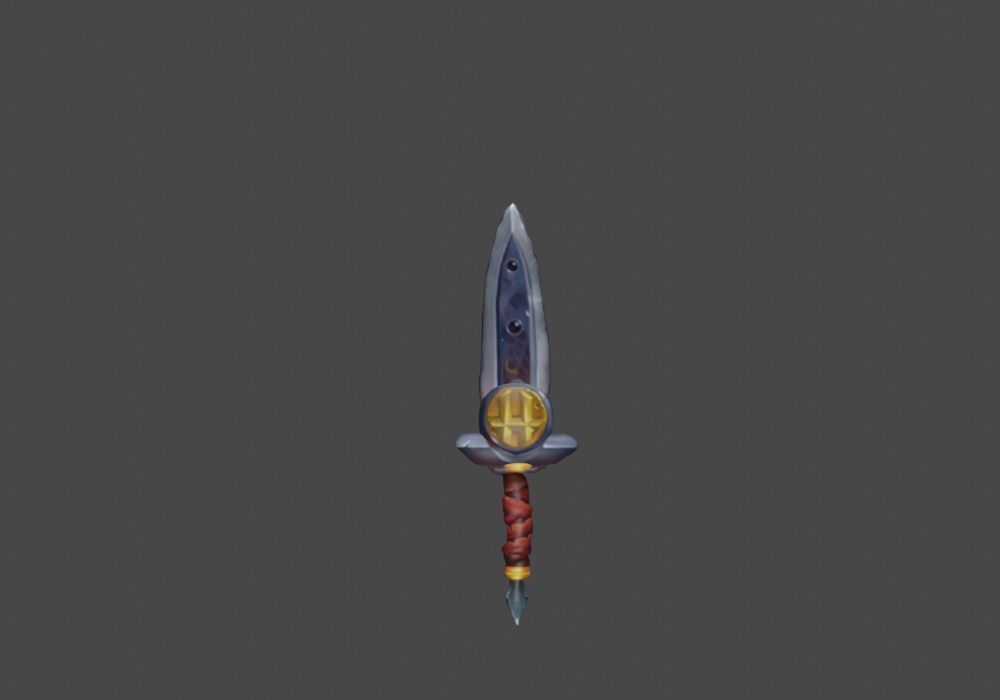 Zeloeman Sword A 32 Low-poly 3D model_2