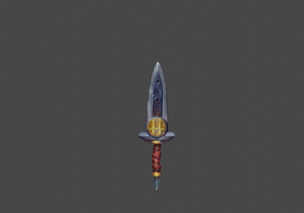 Zeloeman Sword A 32 Low-poly 3D model_23