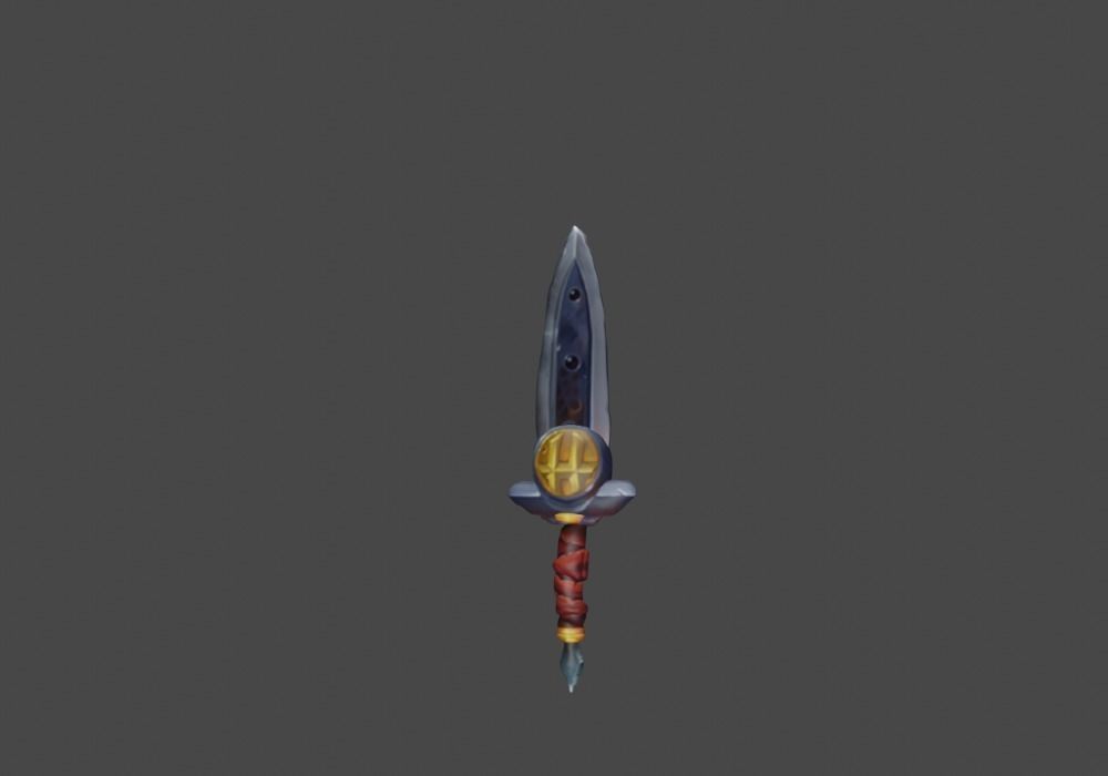 Zeloeman Sword A 32 Low-poly 3D model_20
