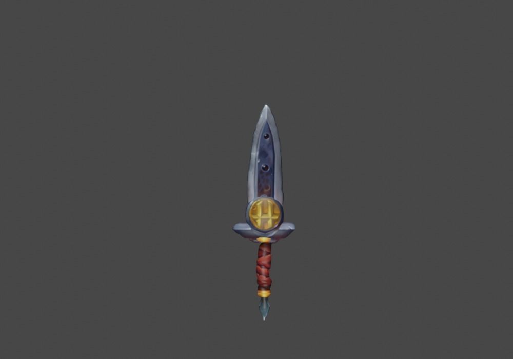 Zeloeman Sword A 32 Low-poly 3D model_25
