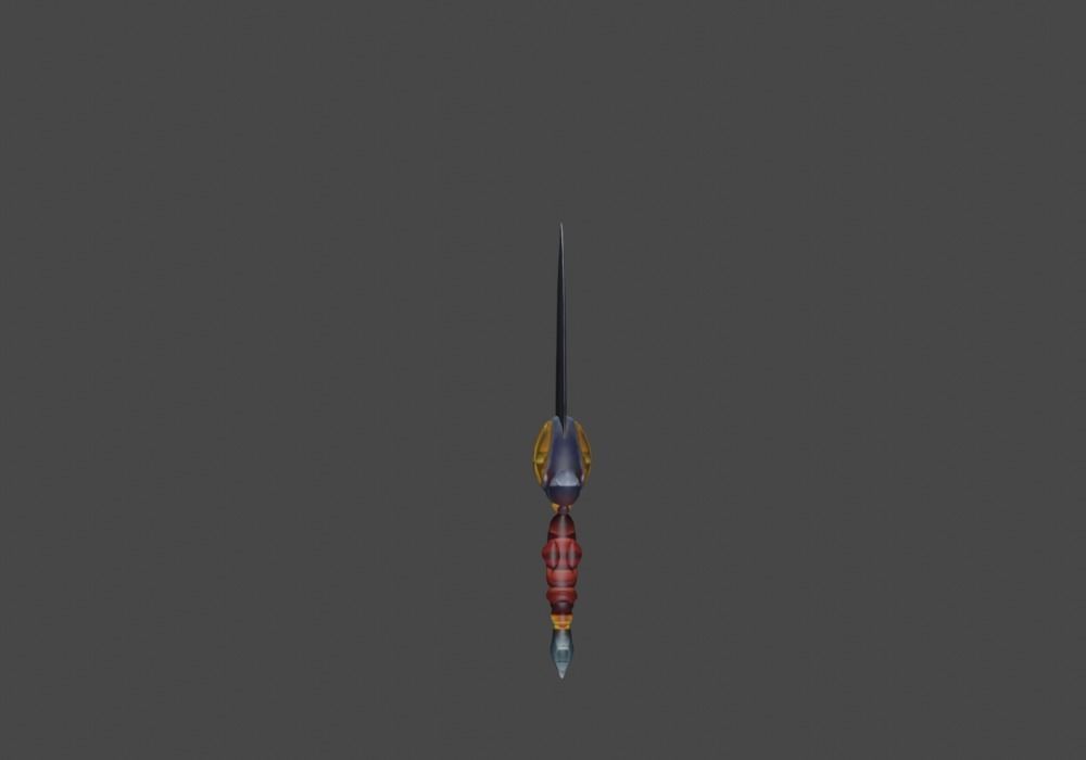 Zeloeman Sword A 32 Low-poly 3D model_13
