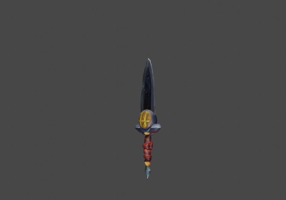 Zeloeman Sword A 32 Low-poly 3D model_17