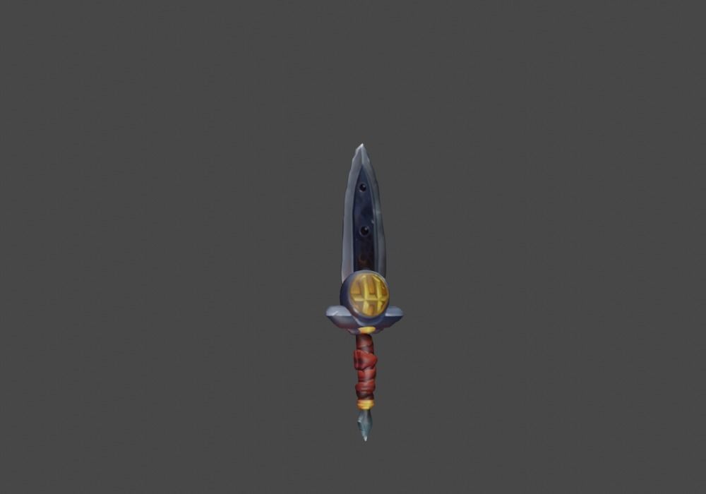 Zeloeman Sword A 32 Low-poly 3D model_6