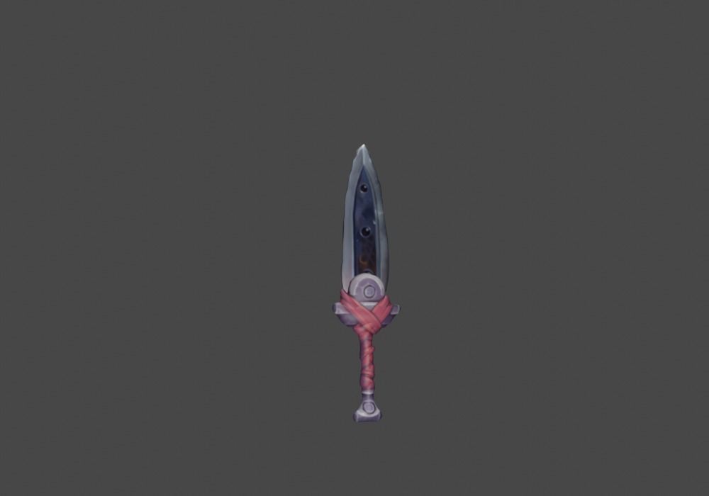 Zeloeman Sword A 31 Low-poly 3D model_5