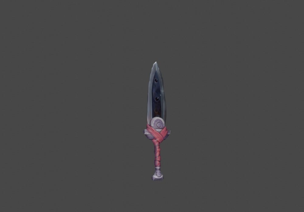Zeloeman Sword A 31 Low-poly 3D model_6