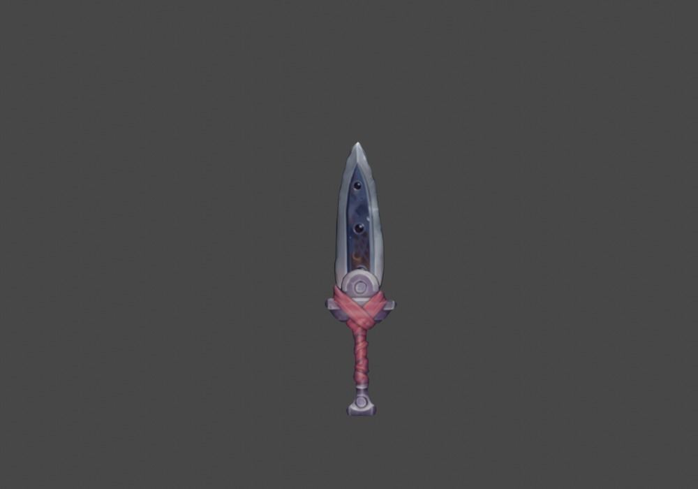 Zeloeman Sword A 31 Low-poly 3D model_1