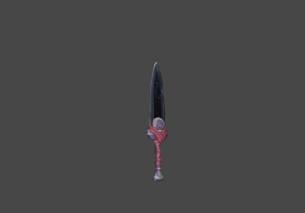 Zeloeman Sword A 31 Low-poly 3D model_8