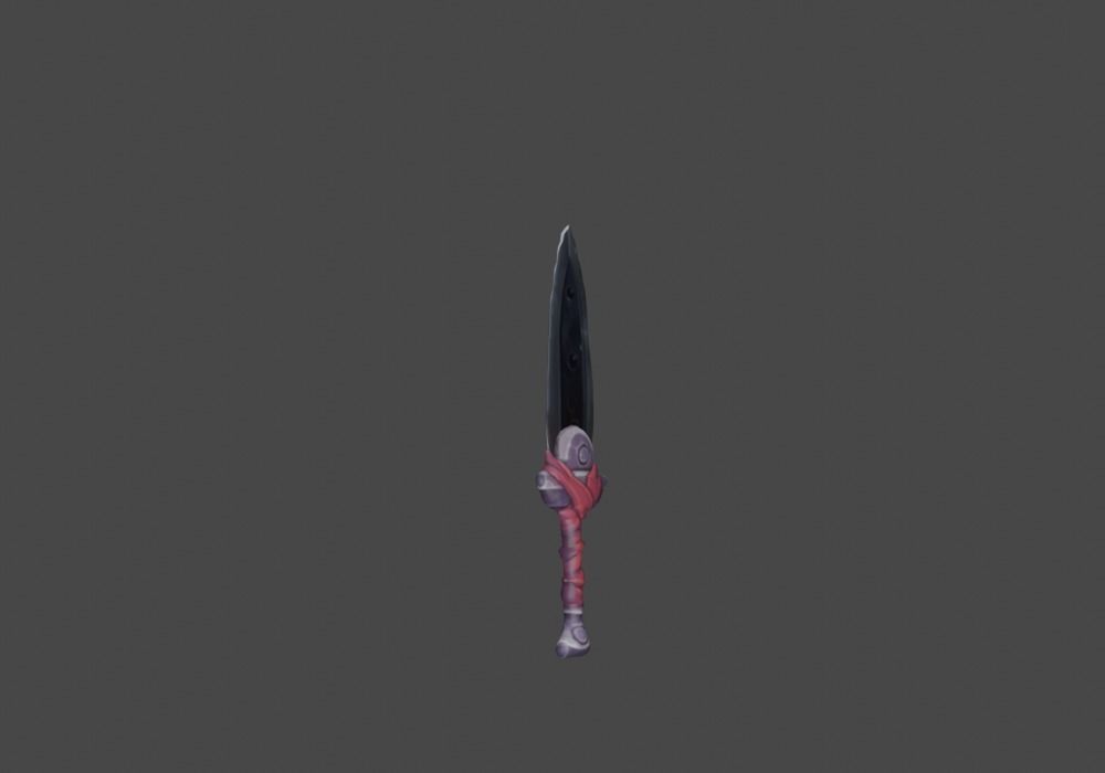 Zeloeman Sword A 31 Low-poly 3D model_9