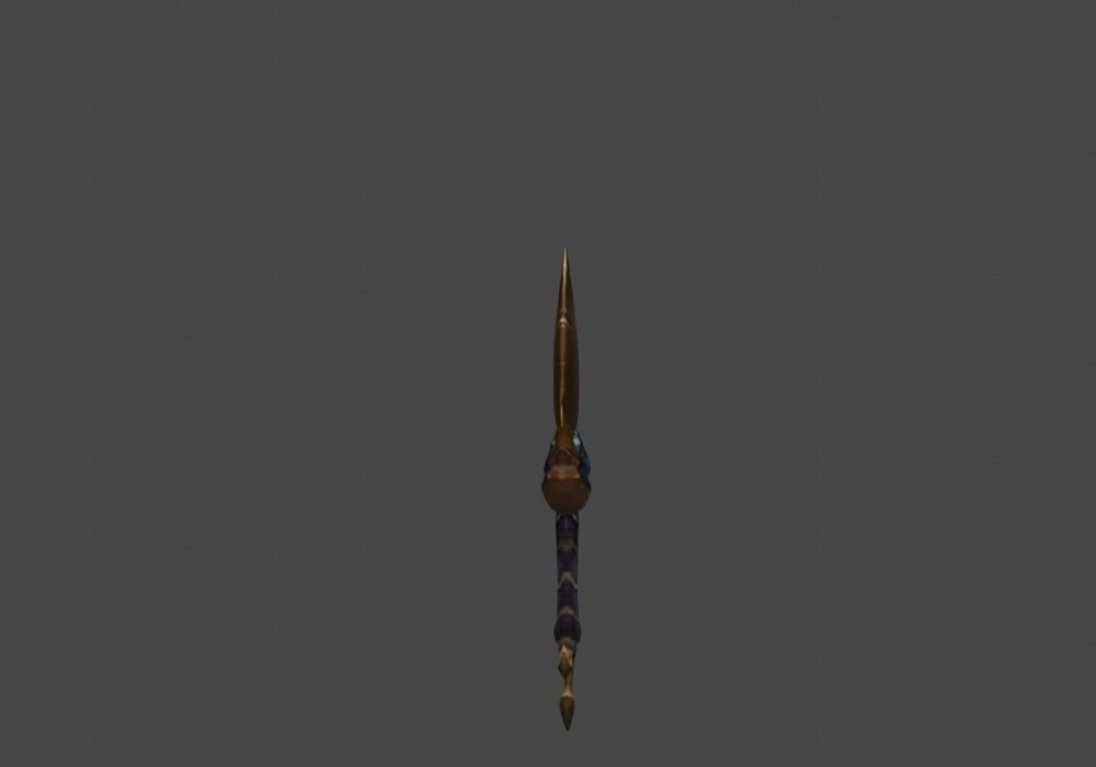 Zeloeman Sword A 30 Low-poly 3D model_12