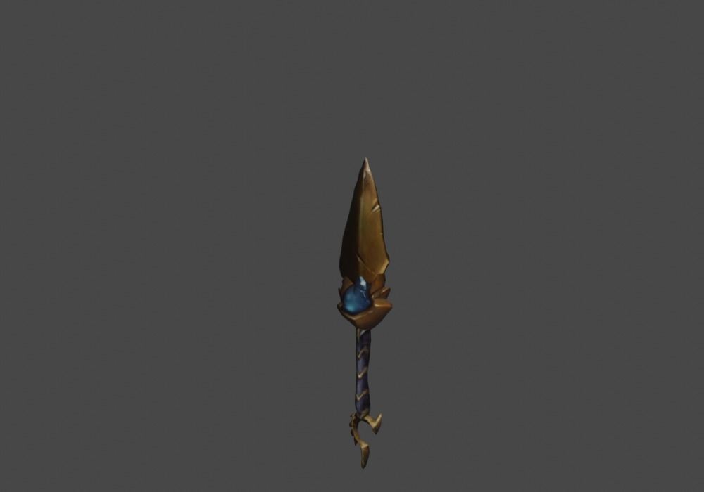 Zeloeman Sword A 30 Low-poly 3D model_17