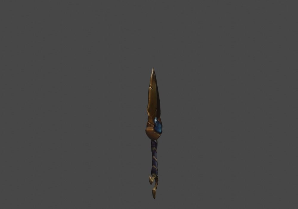 Zeloeman Sword A 30 Low-poly 3D model_10