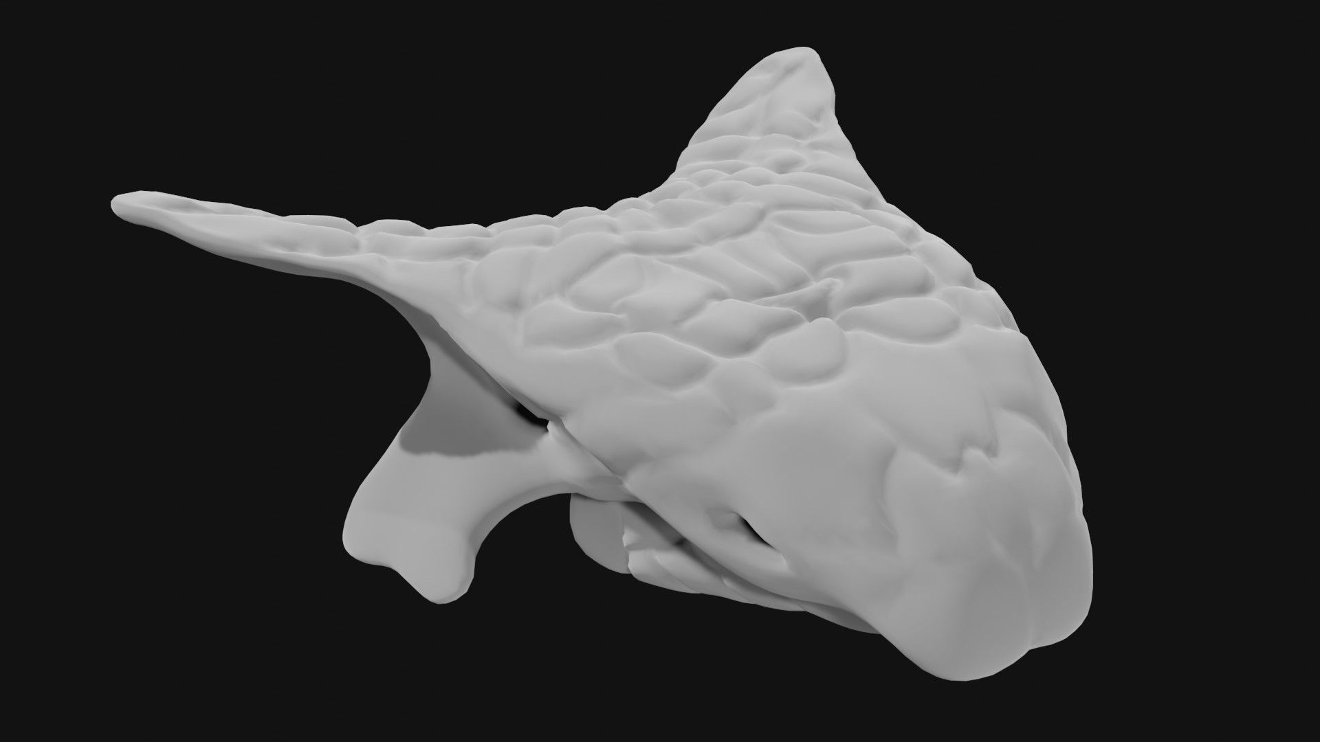 Ankylosaurus skull 3D model_1