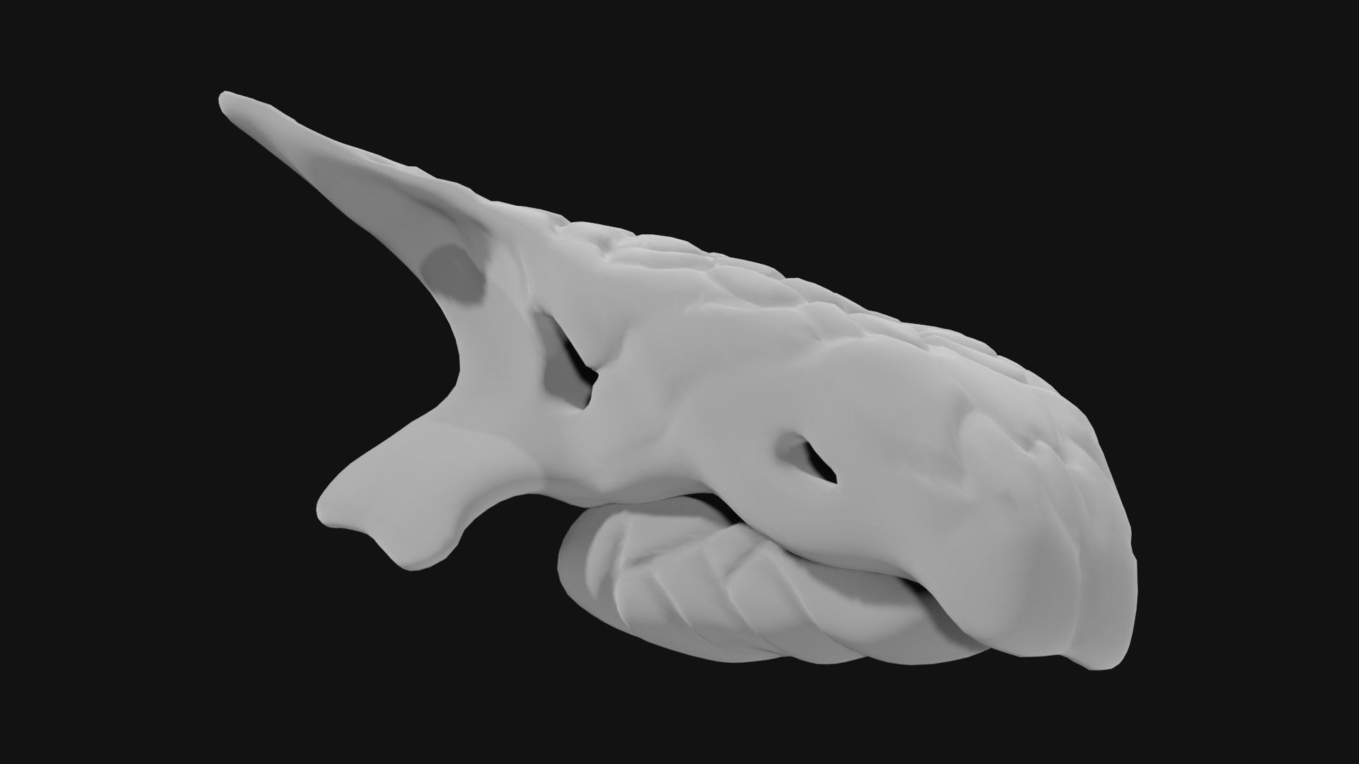 Ankylosaurus skull 3D model_5