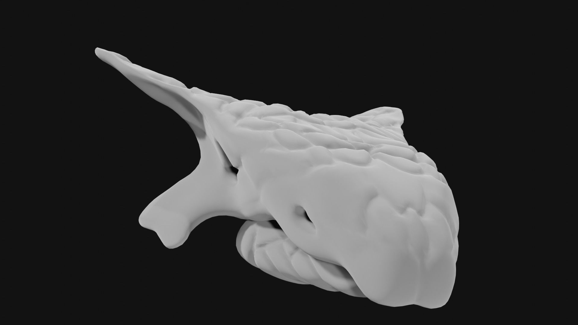Ankylosaurus skull 3D model_6