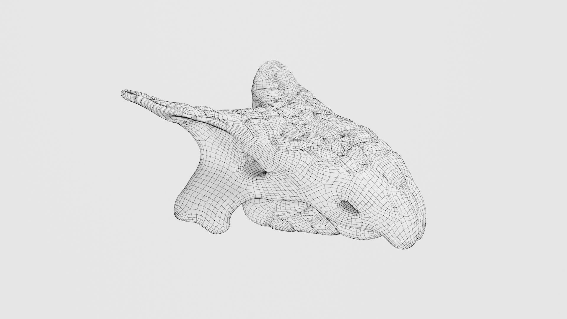 Ankylosaurus skull 3D model_7