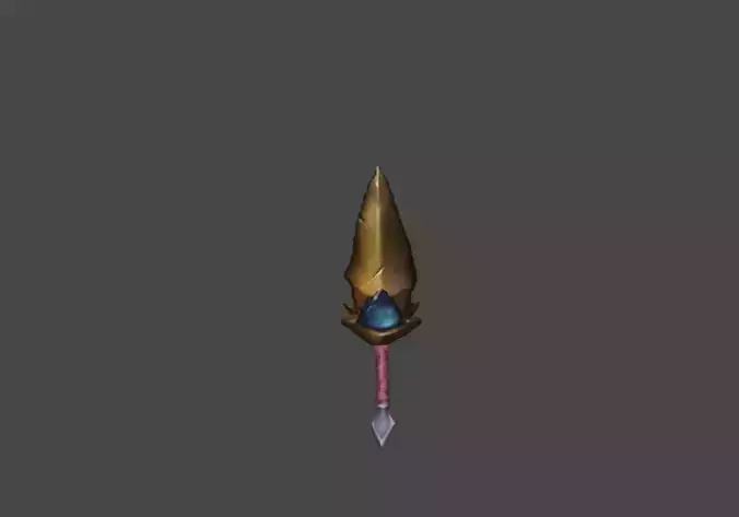 Zeloeman Sword A 25 Low-poly 3D model