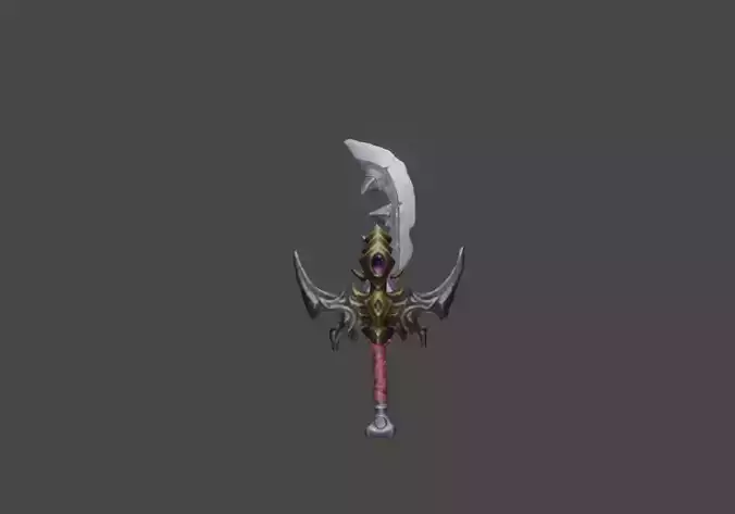 Zeloeman Sword A 10 Low-poly 3D model