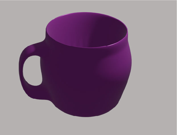  hollow mug model Free 3D model_4
