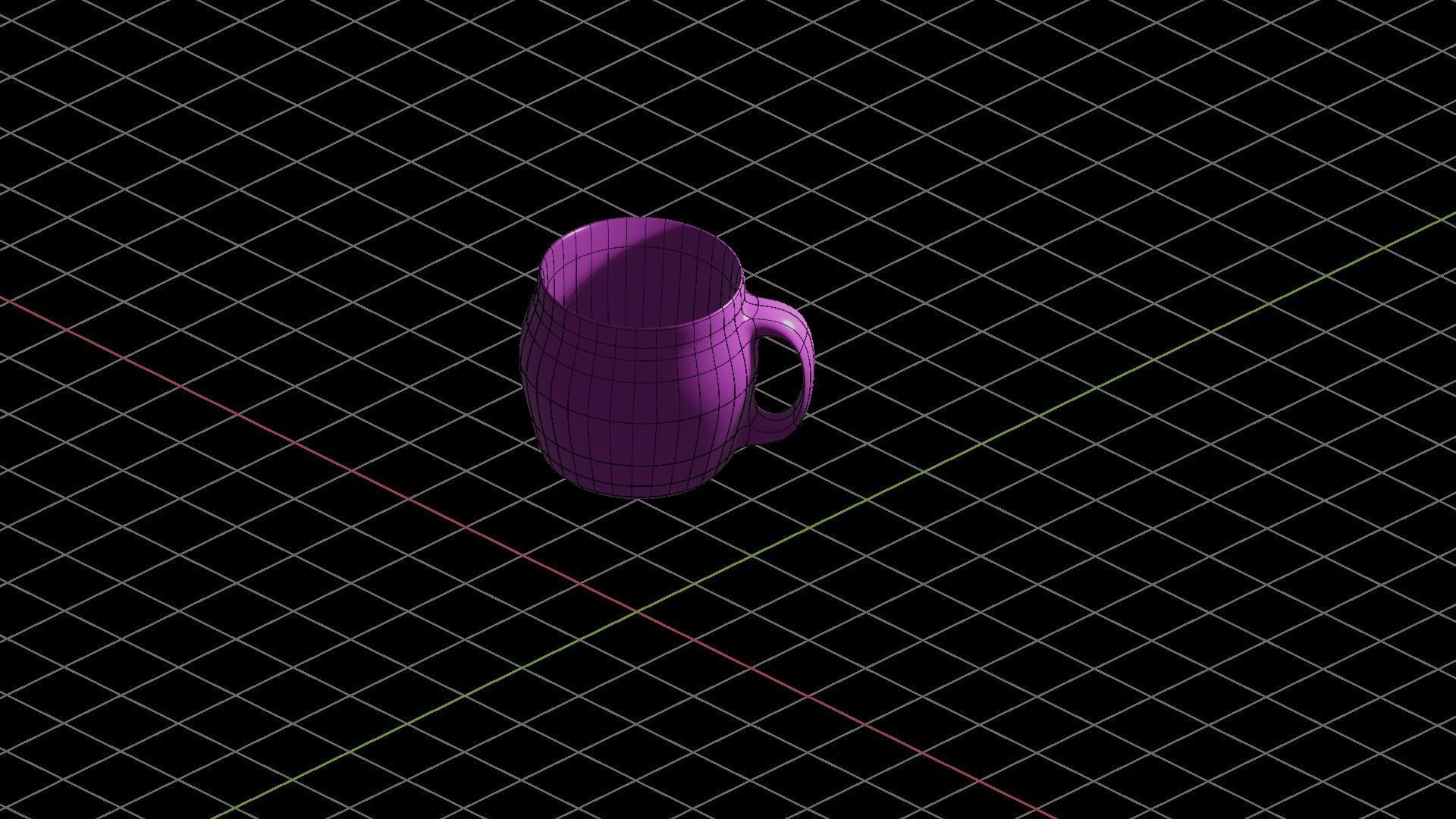  hollow mug model Free 3D model_12