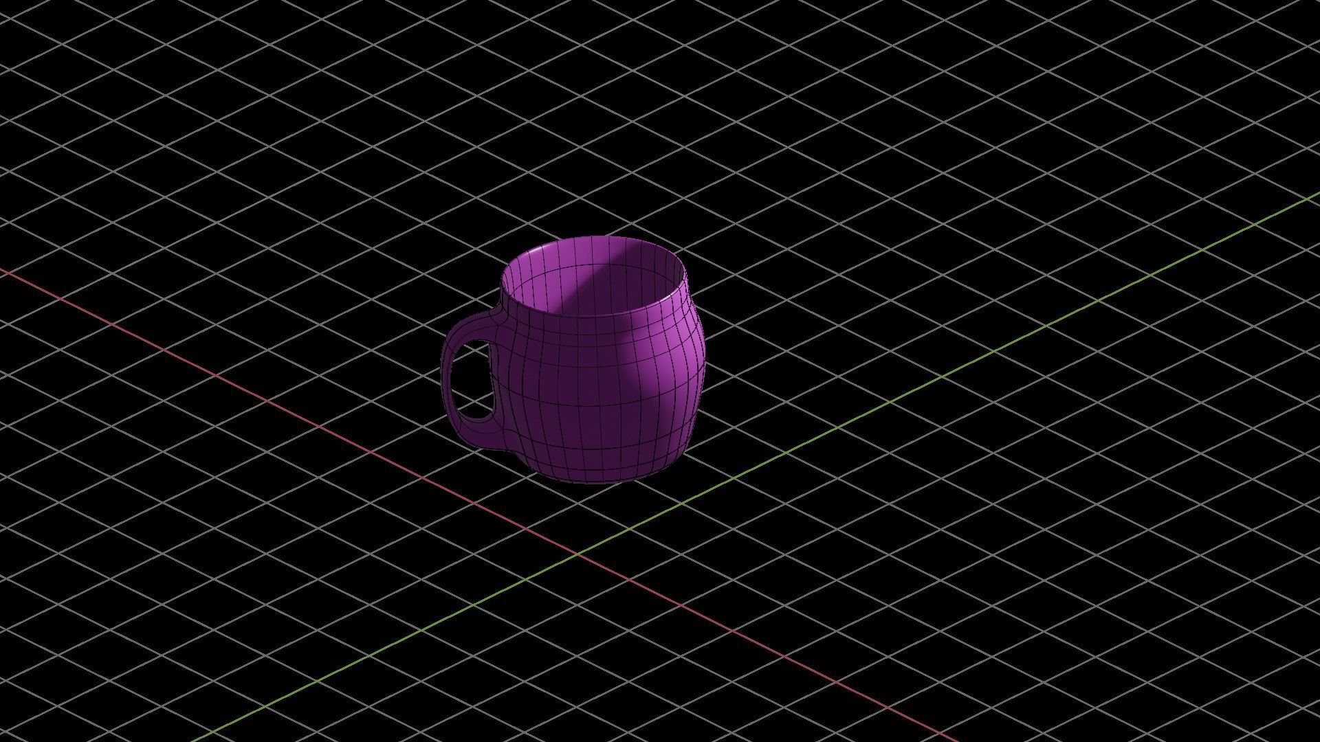  hollow mug model Free 3D model_13