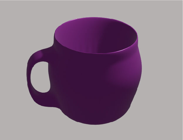  hollow mug model Free 3D model_8