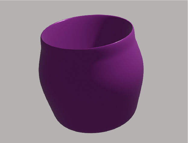  hollow mug model Free 3D model_3